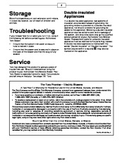 Toro 51598 Ultra 225 Blower/Vacuum Owners Manual, 2005, 2006, 2007 page 8