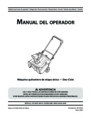 MTD 769-01283C Snow Blower Owners Manual page 17