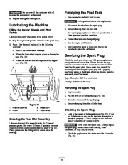 Toro 62925 206cc OHV Vacuum Blower Owners Manual, 2003, 2004, 2005 page 16