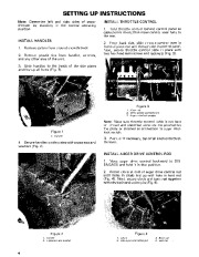 Toro 38040, 38050 and 38080 Toro 524 Snowthrower Owners Manual, 1987 page 4