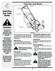 MTD Troy-Bilt V560 Series 21 Inch Self Propelled Mulching Lawn Mower Owners Manual page 8