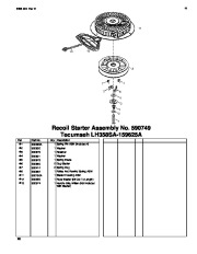 Toro 38640 Toro Power Max 1028 LXE Snowthrower Parts Catalog page 20