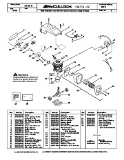 McCulloch Owners Manual page 2