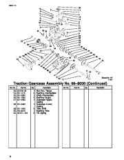 Toro 38543 Parts Catalog, 2003 page 8