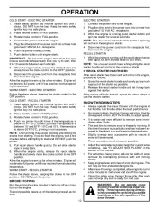 Husqvarna 924SBE Snow Blower Owners Manual, 2006,2007,2008 page 12