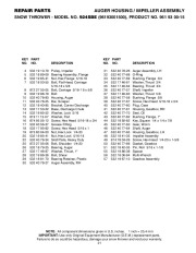 Husqvarna 924SBE Snow Blower Owners Manual, 2006,2007,2008 page 21