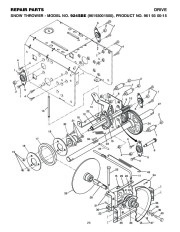 Husqvarna 924SBE Snow Blower Owners Manual, 2006,2007,2008 page 26