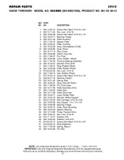 Husqvarna 924SBE Snow Blower Owners Manual, 2006,2007,2008 page 27