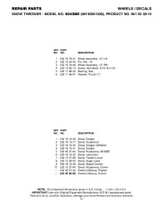 Husqvarna 924SBE Snow Blower Owners Manual, 2006,2007,2008 page 31