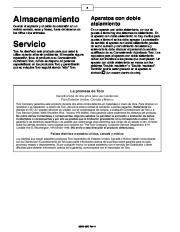 Toro 51586 Power Sweep Blower Manual del Propietario, 1999 page 4