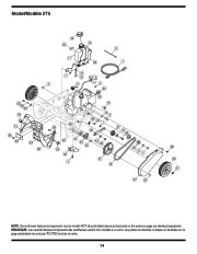 MTD Adjustments Maintenance Single Stage Snow Blower Owners Manual page 14