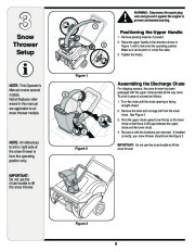 MTD Adjustments Maintenance Single Stage Snow Blower Owners Manual page 6