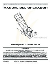 MTD 460 21 Inch Rotary Mower Lawn Mower Owners Manual page 19