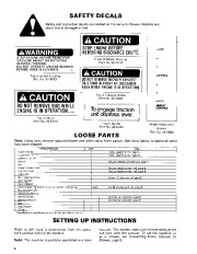 Toro 62923 5 hp Lawn Vacuum Owners Manual, 1990 page 4