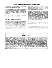 Toro 62923 5 hp Lawn Vacuum Owners Manual, 1990 page 7