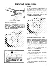 Toro 62923 5 hp Lawn Vacuum Owners Manual, 1990 page 9
