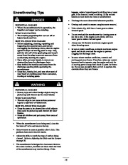 Toro 38051 522 Snowthrower Owners Manual, 2000 page 15