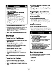 Toro 38051 522 Snowthrower Owners Manual, 2000 page 23