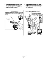 Toro 38051 522 Snowthrower Owners Manual, 2000 page 5