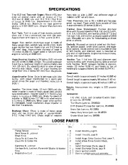 Toro 38050 724 Snowthrower Owners Manual, 1984 page 5