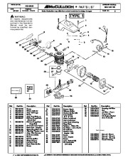 McCulloch Owners Manual page 3