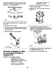 Toro 38622 Toro Power Max 826 LE Snowthrower Manuel des Propriétaires, 2009 page 20