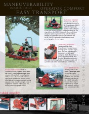 Toro Gm4000 4100 Brochure Owners Catalog page 4