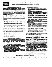 Toro 20022, 20023, 20025, 20027, 20035 Toro Recycler Mower, R-21S Manuel des Propriétaires, 2001 page 30