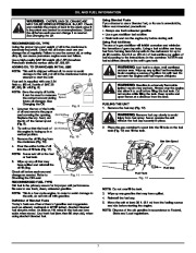 MTD Troy-Bilt TB360BV 4 Cycle Blower Vacuum Lawn Mower Owners Manual page 7