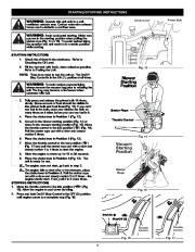 MTD Troy-Bilt TB360BV 4 Cycle Blower Vacuum Lawn Mower Owners Manual page 8