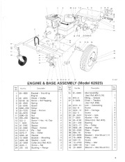 Toro 62923 5 hp Lawn Vacuum Parts Catalog, 1990 page 5