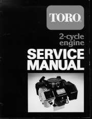 Toro 16585, 16785 Toro Lawnmower Engine Service Manual, 1991 page 2