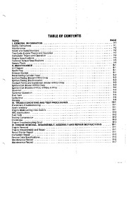 Toro 16585, 16785 Toro Lawnmower Engine Service Manual, 1991 page 4