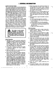 Toro 16585, 16785 Toro Lawnmower Engine Service Manual, 1991 page 5