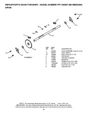 Poulan Pro Owners Manual, 2010 page 34