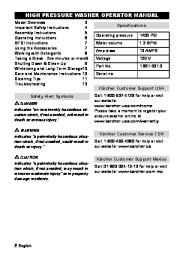 Kärcher Owners Manual page 2