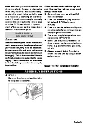 Kärcher Owners Manual page 5