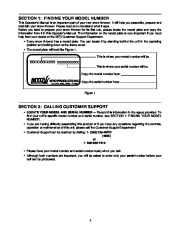 MTD Yard Machines E762F Snow Blower Owners Manual page 2