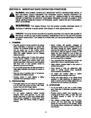 MTD Yard Machines E762F Snow Blower Owners Manual page 3