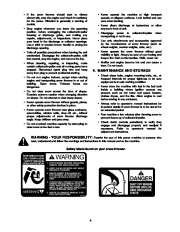 MTD Yard Machines E762F Snow Blower Owners Manual page 4