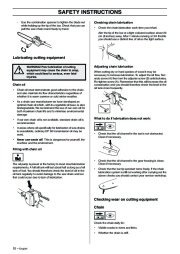 Husqvarna 323P4 325P5 X-Series Chainsaw Owners Manual, 2003 page 10