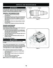 Craftsman 247.770120 6.5 Horse Yard Vacuum Owners Manual page 16