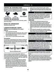 Craftsman 247.770120 6.5 Horse Yard Vacuum Owners Manual page 45