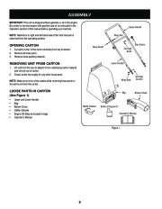 Craftsman 247.770120 6.5 Horse Yard Vacuum Owners Manual page 8