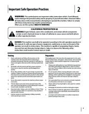 MTD 600 Series E F Style Snow Blower Owners Manual page 3