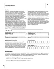 MTD 450 Push Lawn Mower Owners Manual page 2