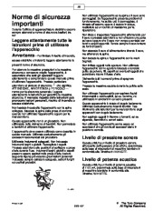 Toro 51566 Quiet Blower Vac Owners Manual, 2001 page 26