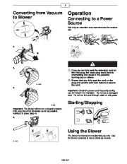 Toro 51566 Quiet Blower Vac Owners Manual, 2001 page 5