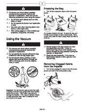 Toro 51566 Quiet Blower Vac Owners Manual, 2001 page 6