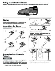 Toro 51617 Rake and Vac Blower/Vacuum Owners Manual, 2014 page 2